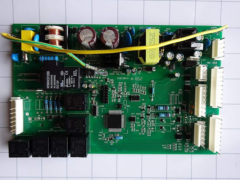 لوحة تحكم بديلة جديدة WR55X10942 متوافقة مع ثلاجة GE، PS2364946، WR55X10942P، WR55X11130، WR55X10552، WR55X10656، WR55X10996، WR55X11072، 200D4852G010 علامة برايمكو - 1 سنة ضمان